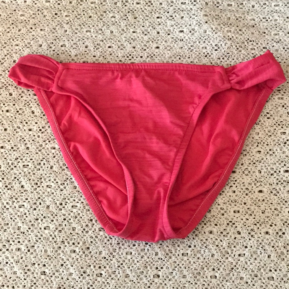 Pink bikini bottom